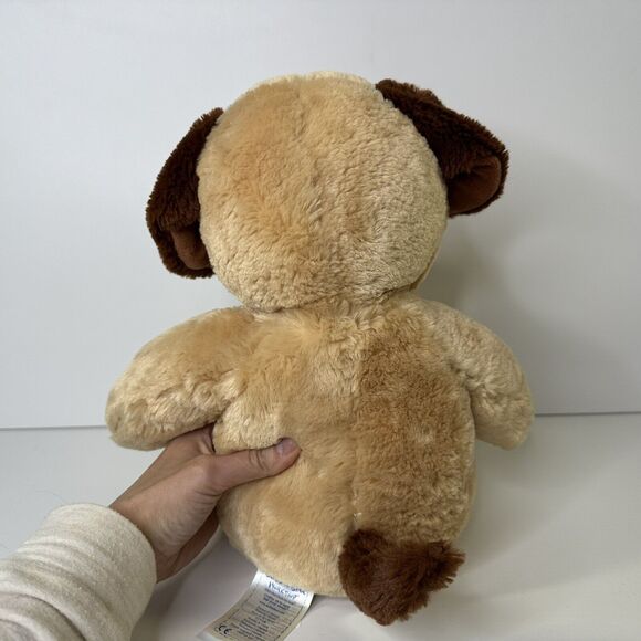 Build A Bear Plush 16" Tan Brown Puppy Dog 2014 BABW Heartbeat Voice READ - Picture 6 of 12